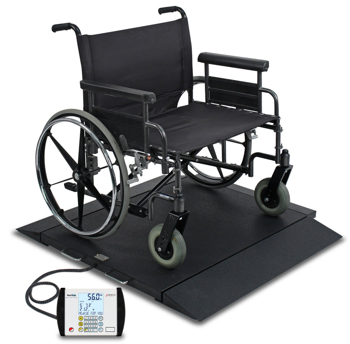 Detecto BRW1000 Portable Wheel Chair Scale