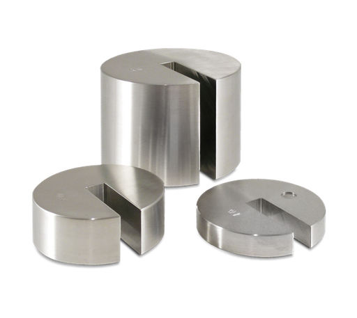 ASTM Class 5/7 Metric Stainless Steel Individual Slotted Weights